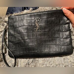 YSL  wristlet clutch